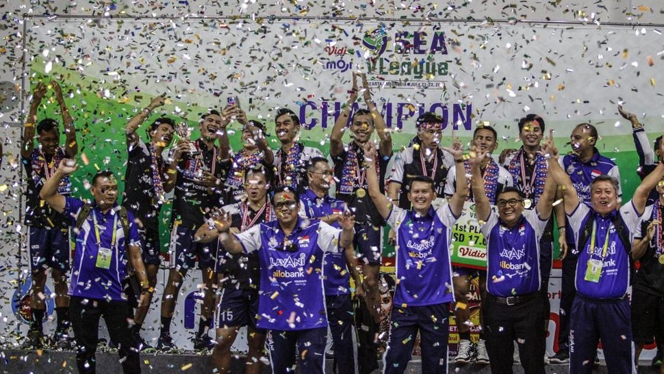 kalahkan thailand timnas voli indonesia juara sea v league 2023 seri 1 61360
