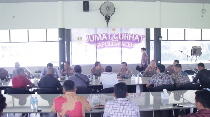kapolda aceh jumat curhat penting bisa akomodir keluhan dan aduan masyarakat secara langsung 53298