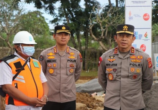 kapolda bali tinjau venue presidensi g20 48444