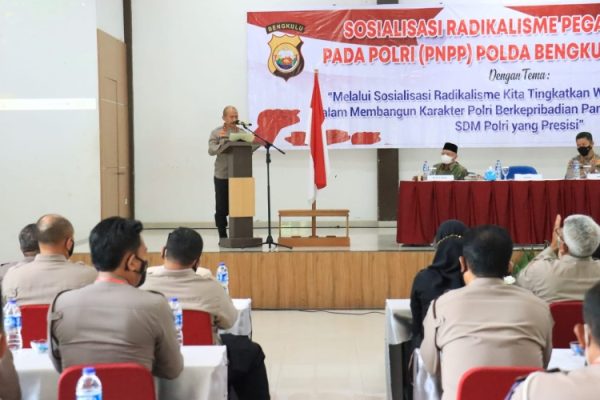 kapolda bengkulu buka sosialisasi radikalisme pegawai negeri pada polri ppp 49318