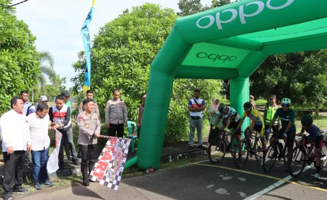 kapolda buka kejuaraan balap sepeda provinsi jambi 2022 51602