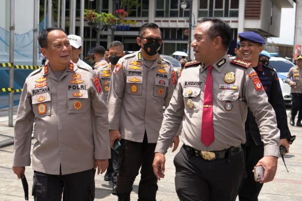 kapolda jabar cek kesiapan pengamanan ktt oki bandung 50884
