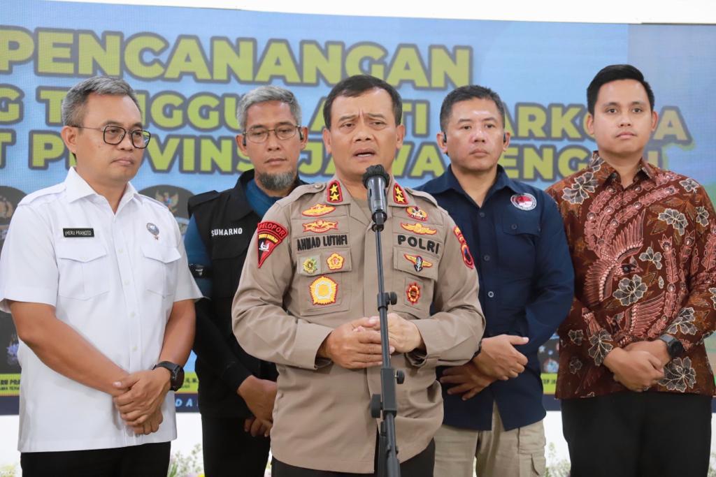 kapolda jateng resmikan kampung tangguh bersih narkoba di kendal 59557