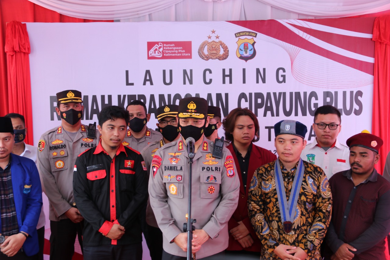 kapolda kaltara launcing rumah kebangsaan cipayung plus 49197