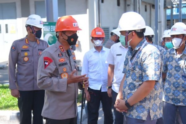 kapolda lampung cek ribuan ton minyak goreng curah di pt sinar mas 45692