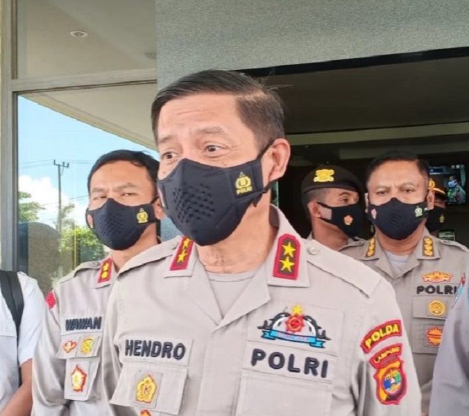 kapolda lampung imbau tidak ada keramaian saat nataru 2022 25171