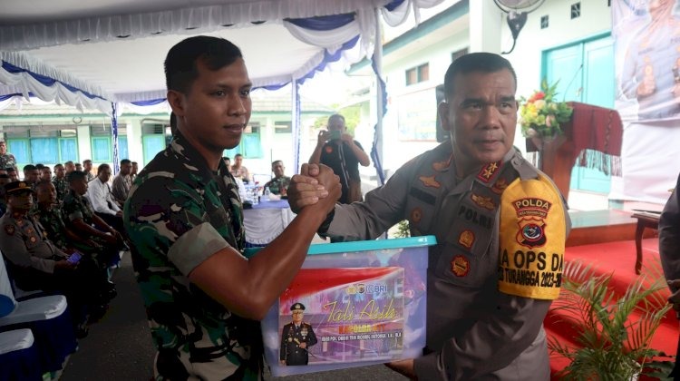 kapolda ntt melaksanakan tali asih di kodim 1602 ende dalam rangka kunker 69377