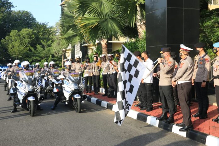kapolda sumbar launching tampilan baru kendaraan lantas yang akan digunakan 47331