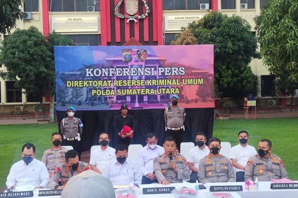 kapolda sumut komitmen berantas segala bentuk perjudian 48886