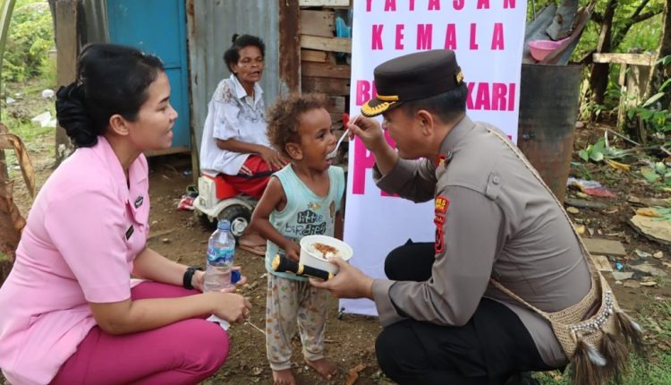 kapolres biak sosok anggota yang peduli masyarakat dan anak 54929