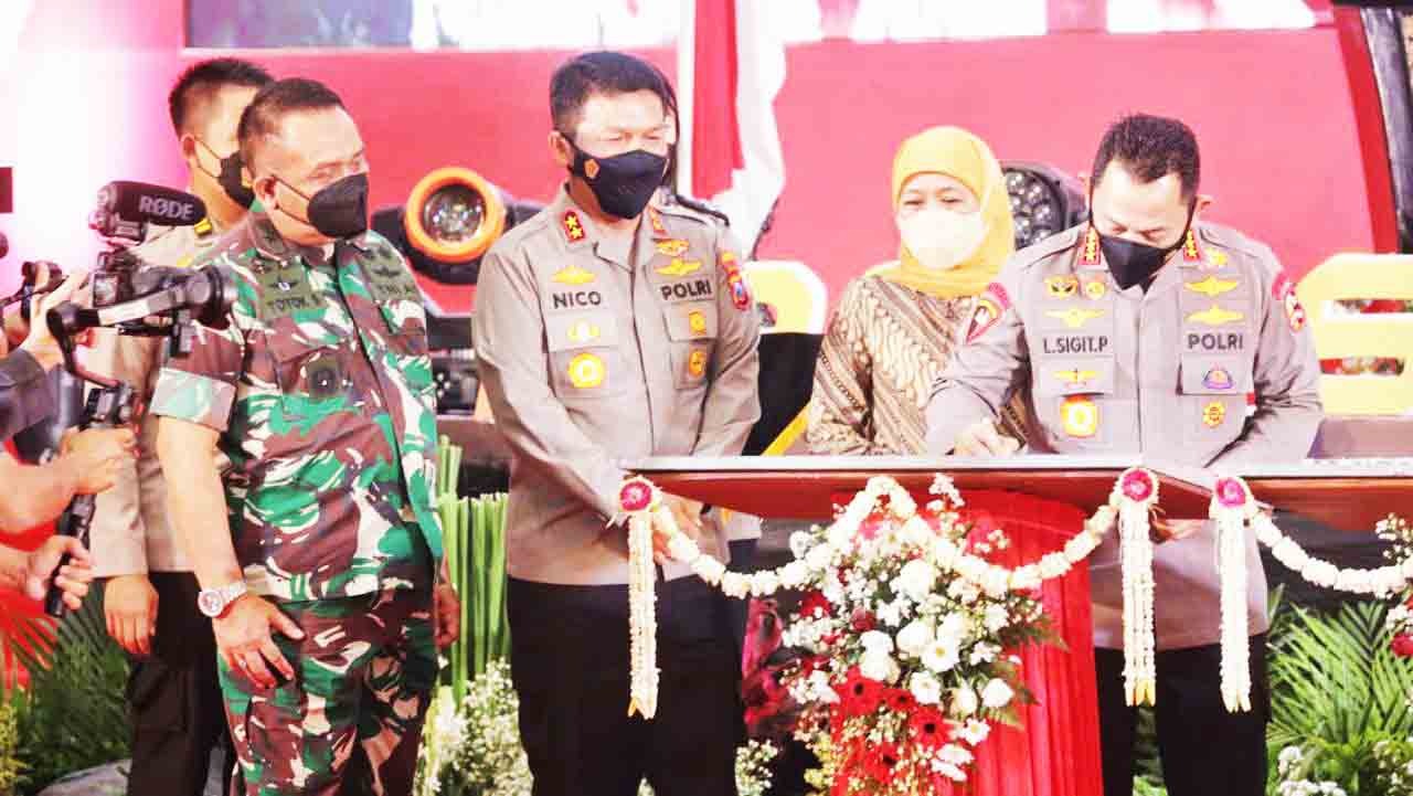 kapolri resmikan tujuh gedung baru polda jatim 48810