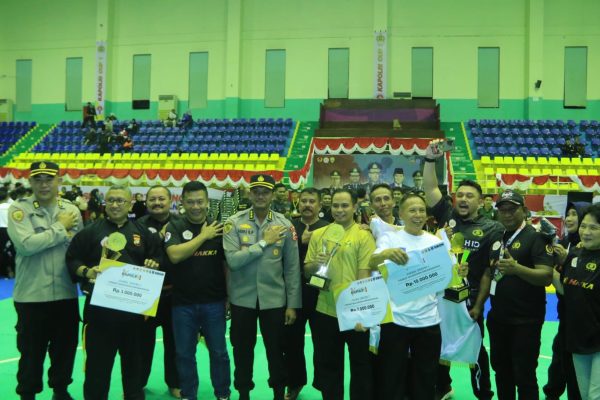 kejurnas pencak silat kapolri cup i 2023 dengan resmi ditutup 55319