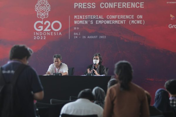 kemenpppa konferensi tingkat menteri g20 tentang pemberdayaan perempuan g20 mcwe angkat 3 isu utama perempuan 49185