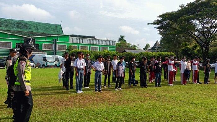 kenakalan remaja 50 remaja dibina di spn polda jambi 52356