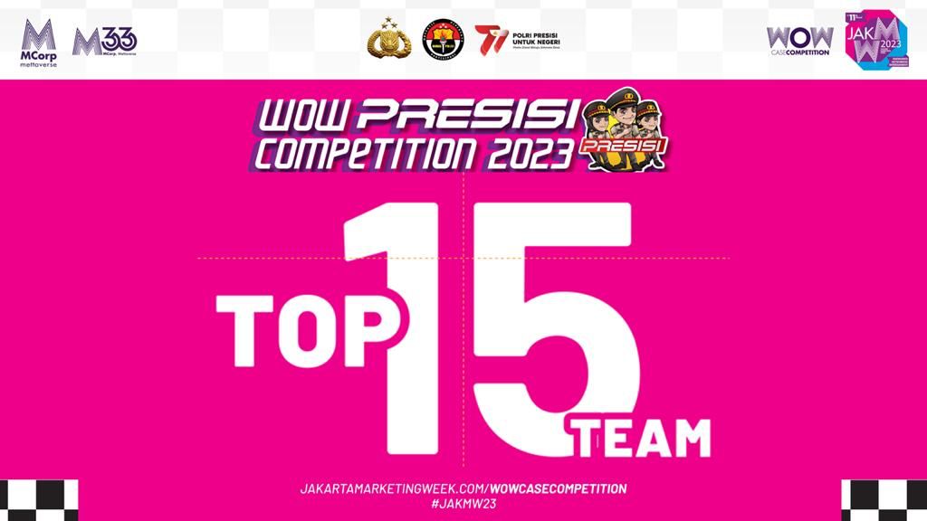 kompetisi wow presisi 114 tim siap rebut juara 59404