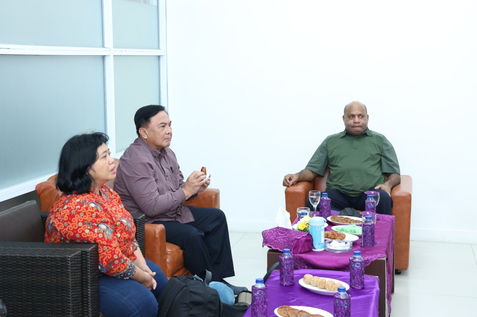 kompolnas kunjungan kerja ke papua kapolda sambut kedatangan 54512