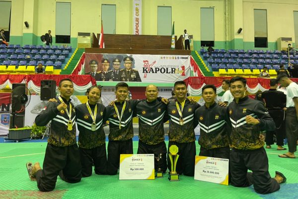 kontingen polda bali raih medali dan juara umum dalam kejurnas pencak silat kapolri cup 2023 55322