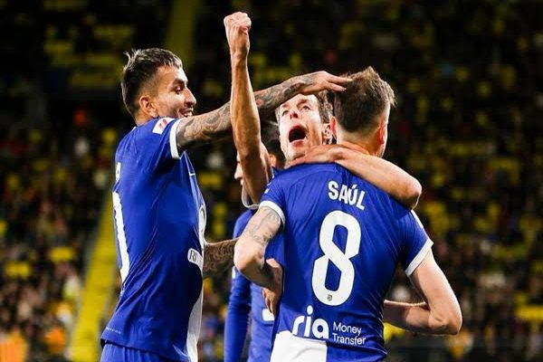 la liga atletico madrid mengalahkan villarreal 2 1 72098