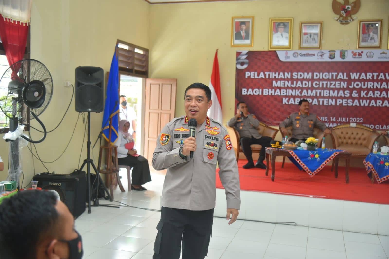 lemdiklat polri beri pelatihan sdm digital wartawan muda di polres pesawaran 48289 1