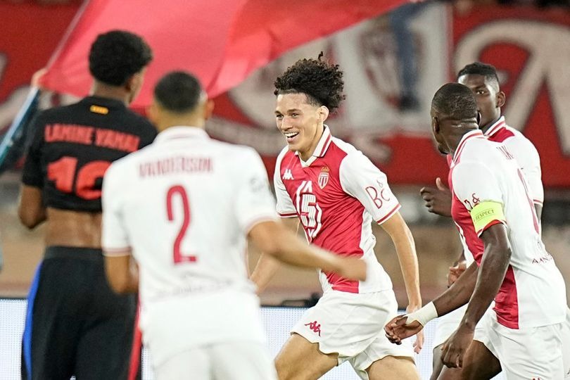 liga champions as monaco kandaskan perlawanan barcelona 2 1 79055