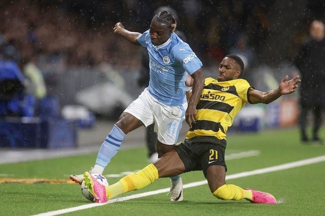 liga champions manchester city menang 3 1 lawan young boys 65336