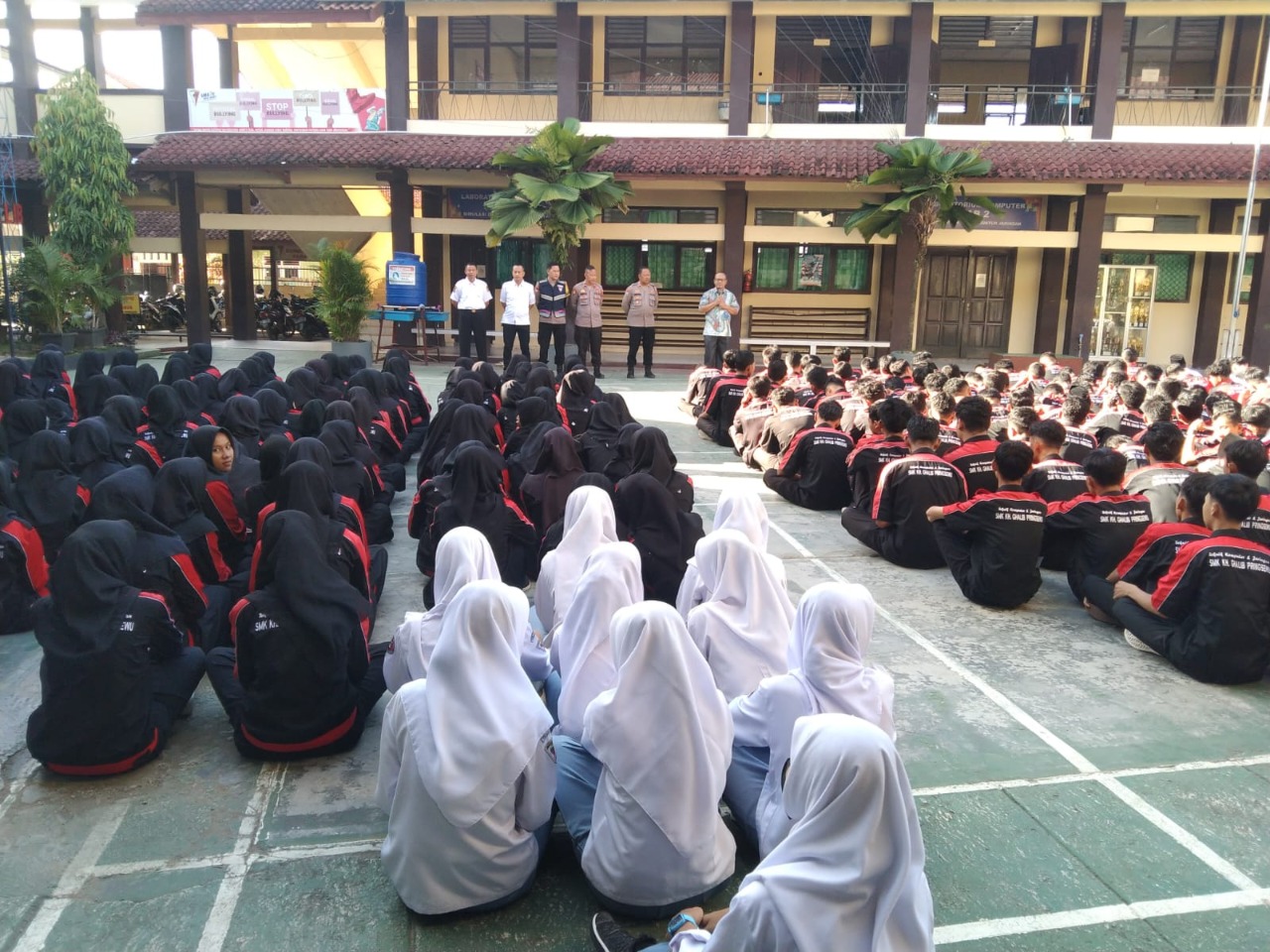 marak kasus kenakalan remaja polres pringsewu lakukan penyuluhan di tiap sekolah 53285