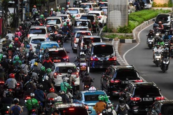 masuk level tak nyaman polda metro jaya sebut kemacetan di jakarta capai 48 persen 49157