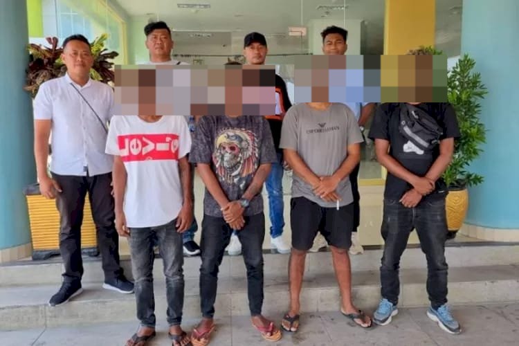 melanggar batas masuk ke indonesia 4 wna timor leste berhasil diamankan aparat gabungan 64723