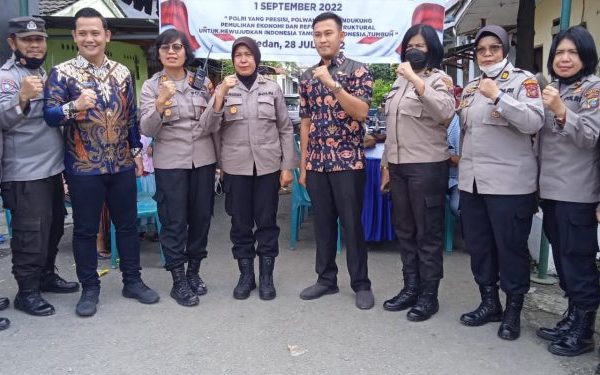 memperingati hari ulang tahun polwan yang ke 74 polrestabes medan gelar bakti kesehatan 48615