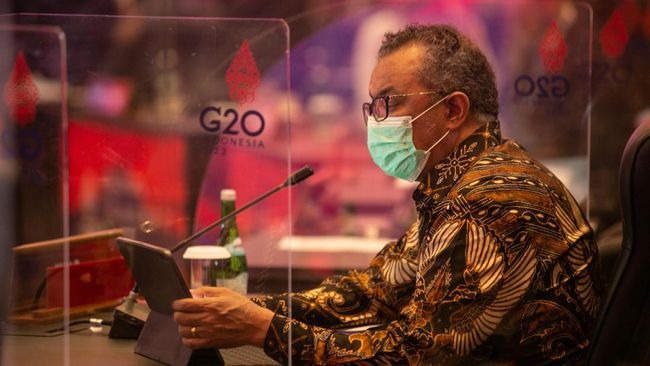 menkes ri candai direktur who pakai batik yogyakarta di acara g20 47719