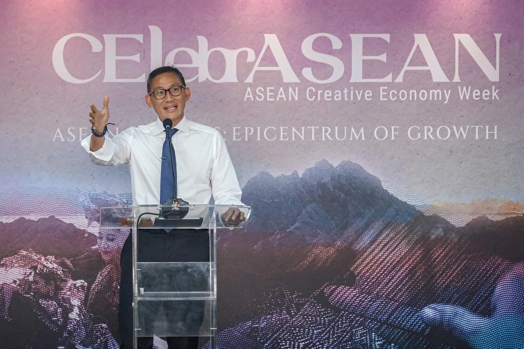 menparekraf celebrasean 2023 jadi ruang promosi produk ekonomi kreatif 63322 1