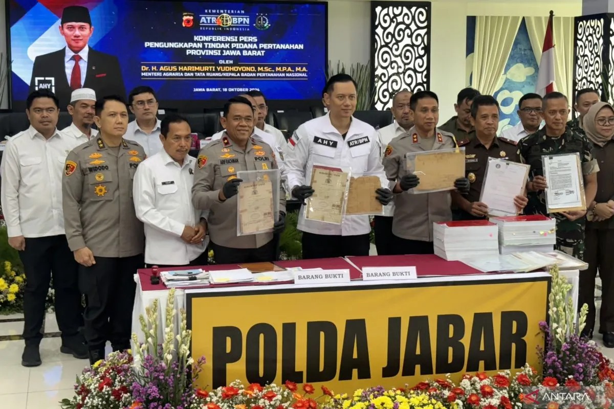 menteri ahy ungkap 2 kasus mafia tanah di jabar dengan kerugian negara rp36 triliun 80027