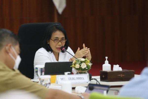 menteri pppa apresiasi komitmen pemerintah dalam penyusunan dim ruu kia 48982