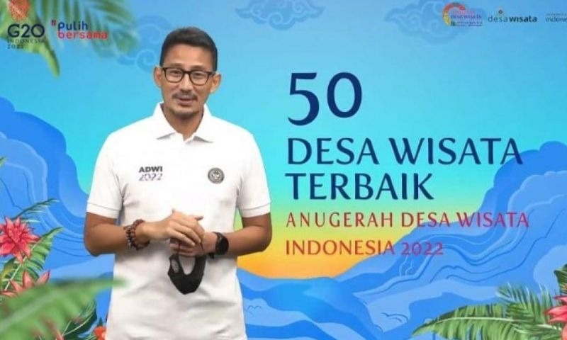menteri sandi lakukan visitasi 50 desa wisata terbaik sudah dipilih 47424