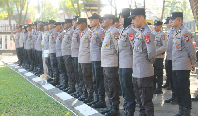 pascakerusuhan polisi masih disiagakan di pohuwato 63983