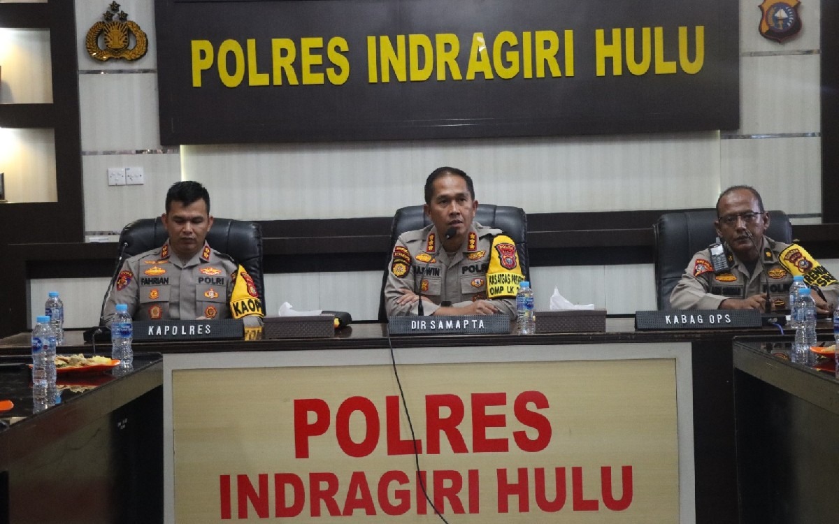 pastikan pilkada 2024 aman polda riau kirim tim pamatwil ke inhu 78549