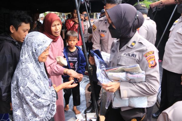 pelaku penghadang relawan dipulangkan polisi aksi dilakukan karena daerahnya belum terima bantuan 51787