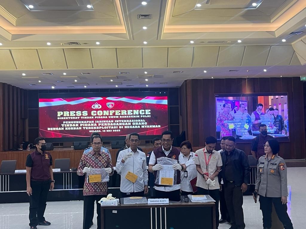 pelaku perdagangan orang ke myanmar sudah merekrut sejak 2022 58300