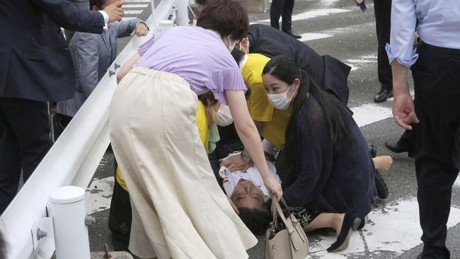 pemimpin dunia berduka mantan pm jepang shinzo abe ditembak 48144