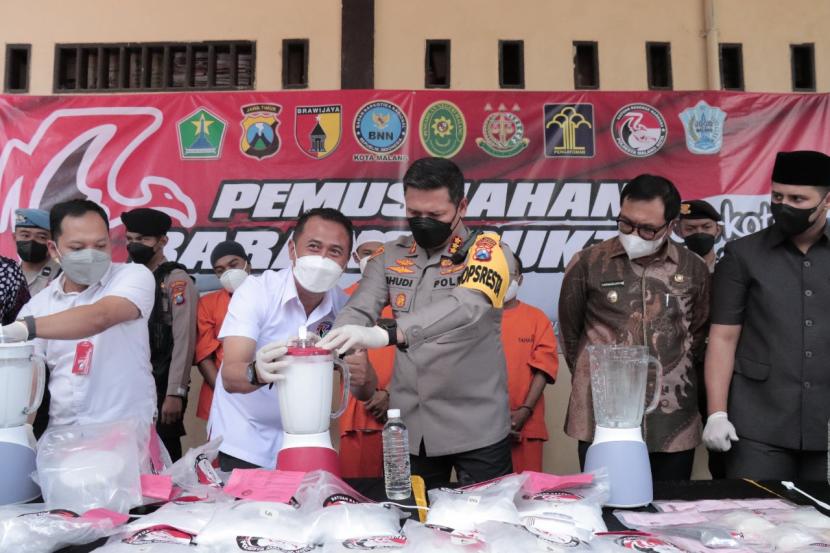 pengedar sabu di malang berhasil di amankan petugas kepolisian 49569 1