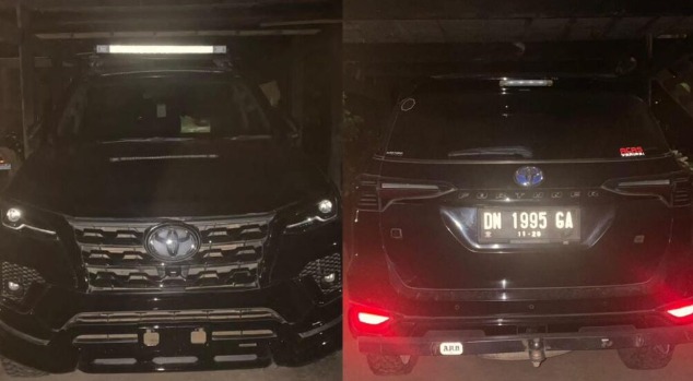 pengemudi mobil fortuner yang terlibat kecelakaan dengan motor di kendari serahkan diri ke polisi 57367
