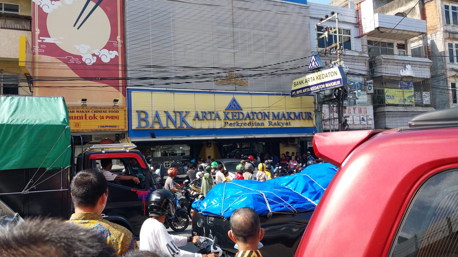 perampokan terjadi di bank arta kedaton lampung 55743