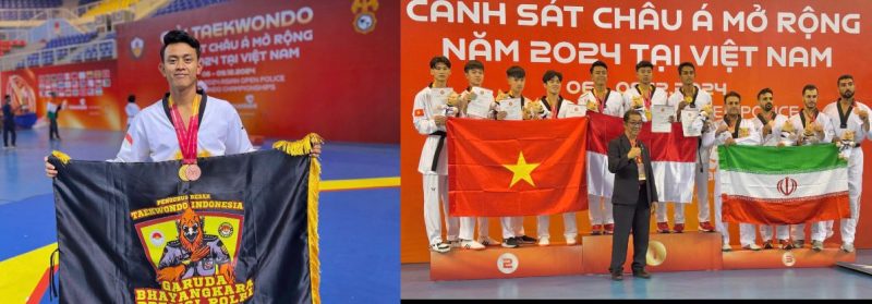 personel polda jambi bripda yudhistira salwanegara raih medali emas dan perunggu di vietnam 82082