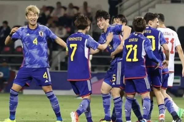 piala asia u 23 timnas jepang pulangkan tuan rumah timnas qatar 73103