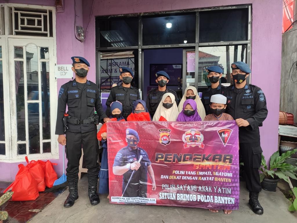 polda banten gelar polisi sayang anak yatim 53398 1