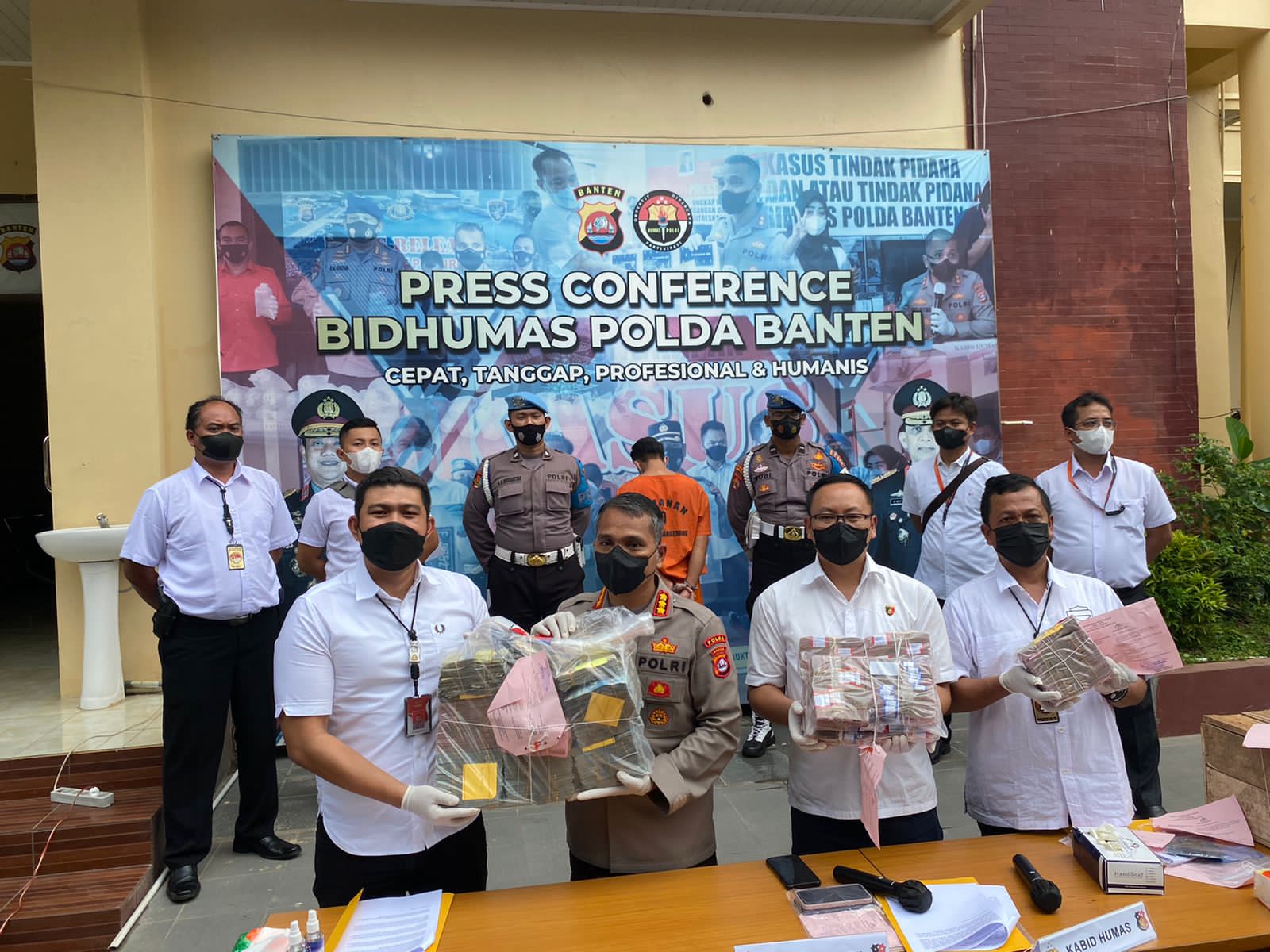polda banten sita aliran dana rp 1m kejahatan narkoba 48298