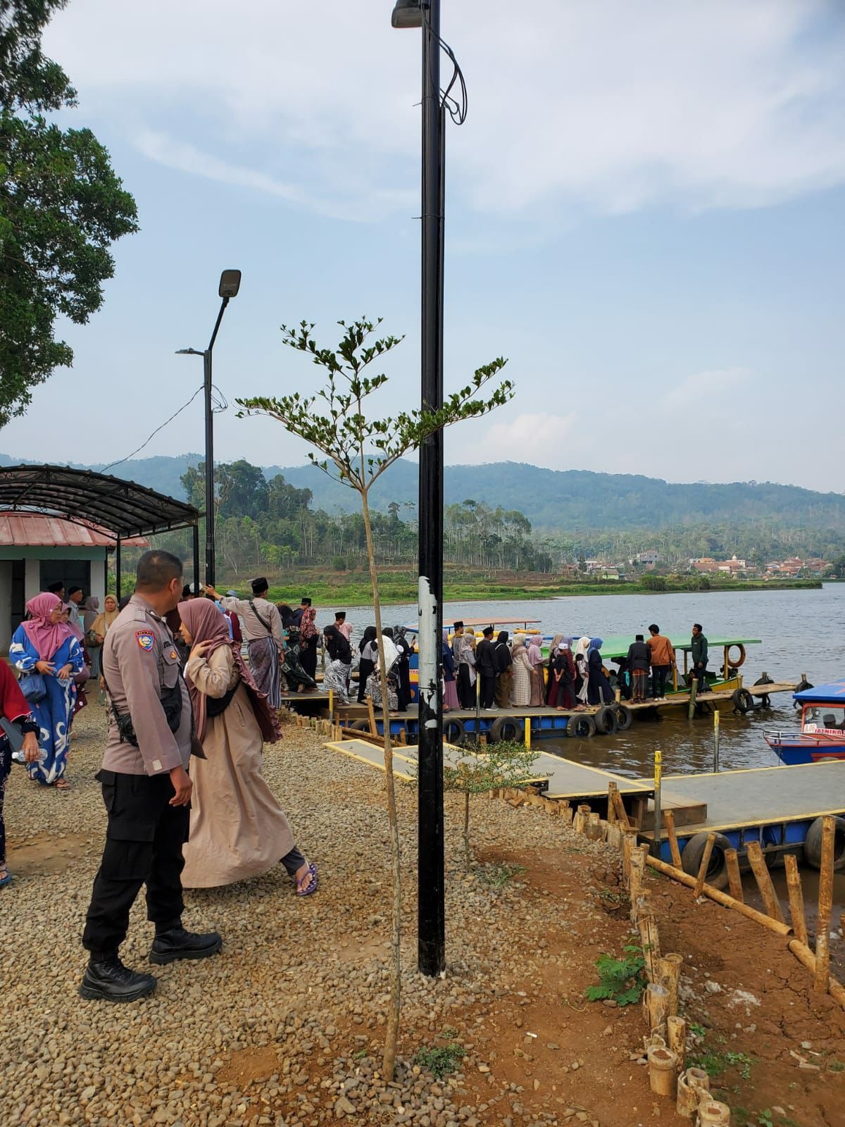 polda jabar bersama polres jajaran gelar monitoring objek wisata situ lengkong panjalu 73187