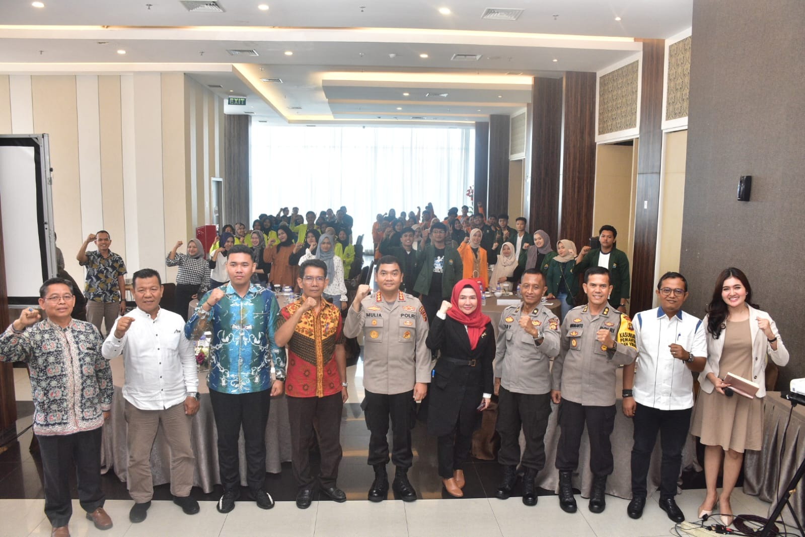 polda jambi laksanakan dialog publik tahun 2023 bersama mahasiswa di jambi 65399