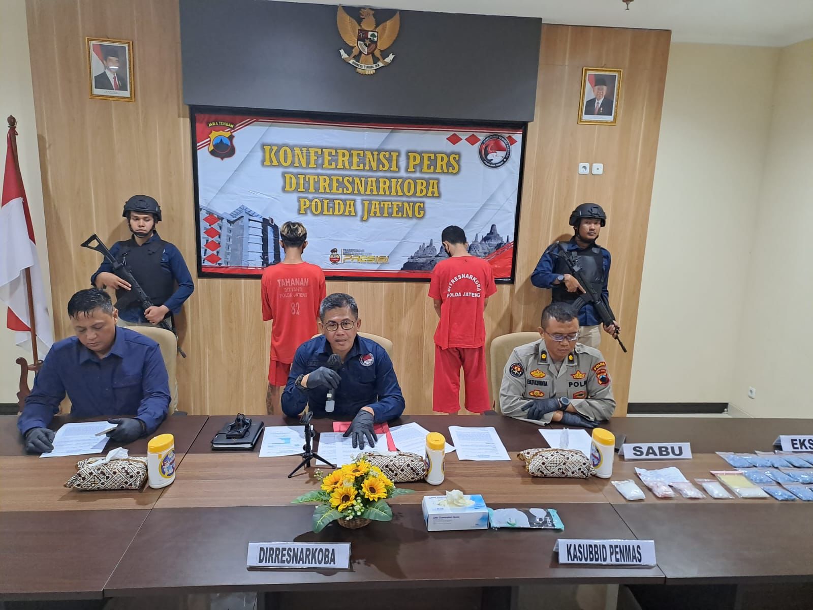 polda jateng berhasil ungkap peredaran narkotika jaringan solo raya 61113