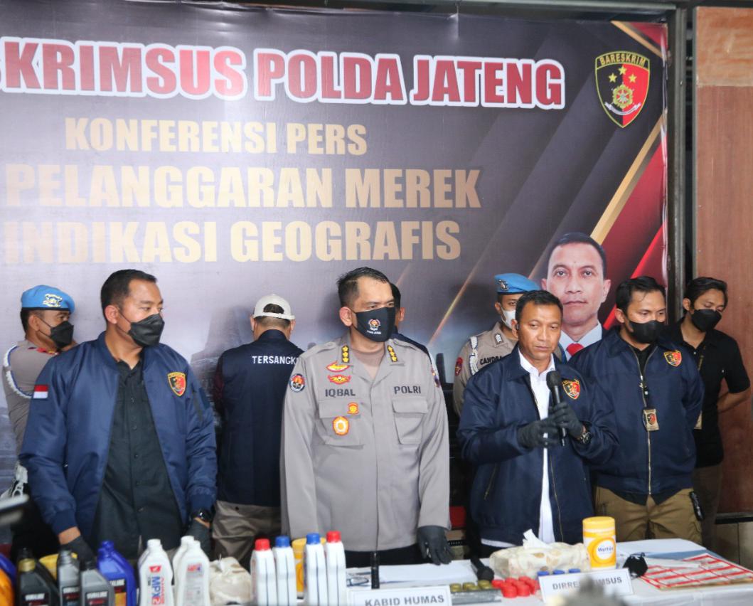 polda jateng ungkap tiga pabrik oli palsu beromzet puluhan miliar 50784